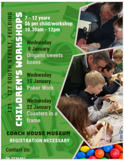 Children's Workshops, Jan 2025